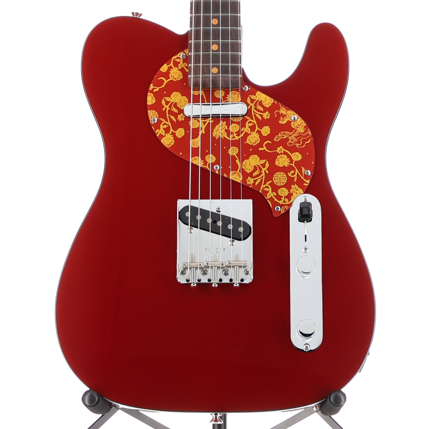 Fender Limited Edition Raphael Saadiq Telecaster, Rosewood Fingerboard, Dark Metallic Red (D10)  (30140)