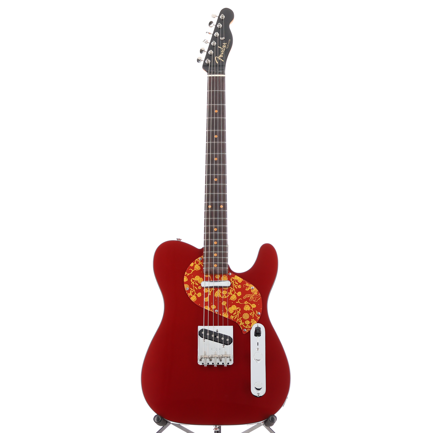 Fender Limited Edition Raphael Saadiq Telecaster, Rosewood Fingerboard, Dark Metallic Red (D10)  (30140)