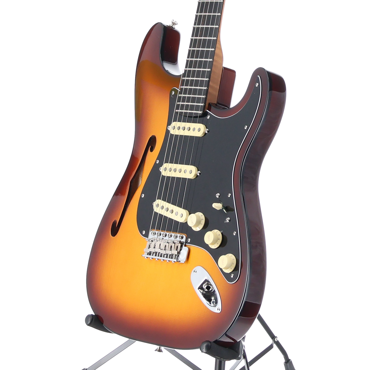 Fender Limited Edition Suona Stratocaster Thinline, Violin Burst, Plays Great (M7)(53175) (53175)
