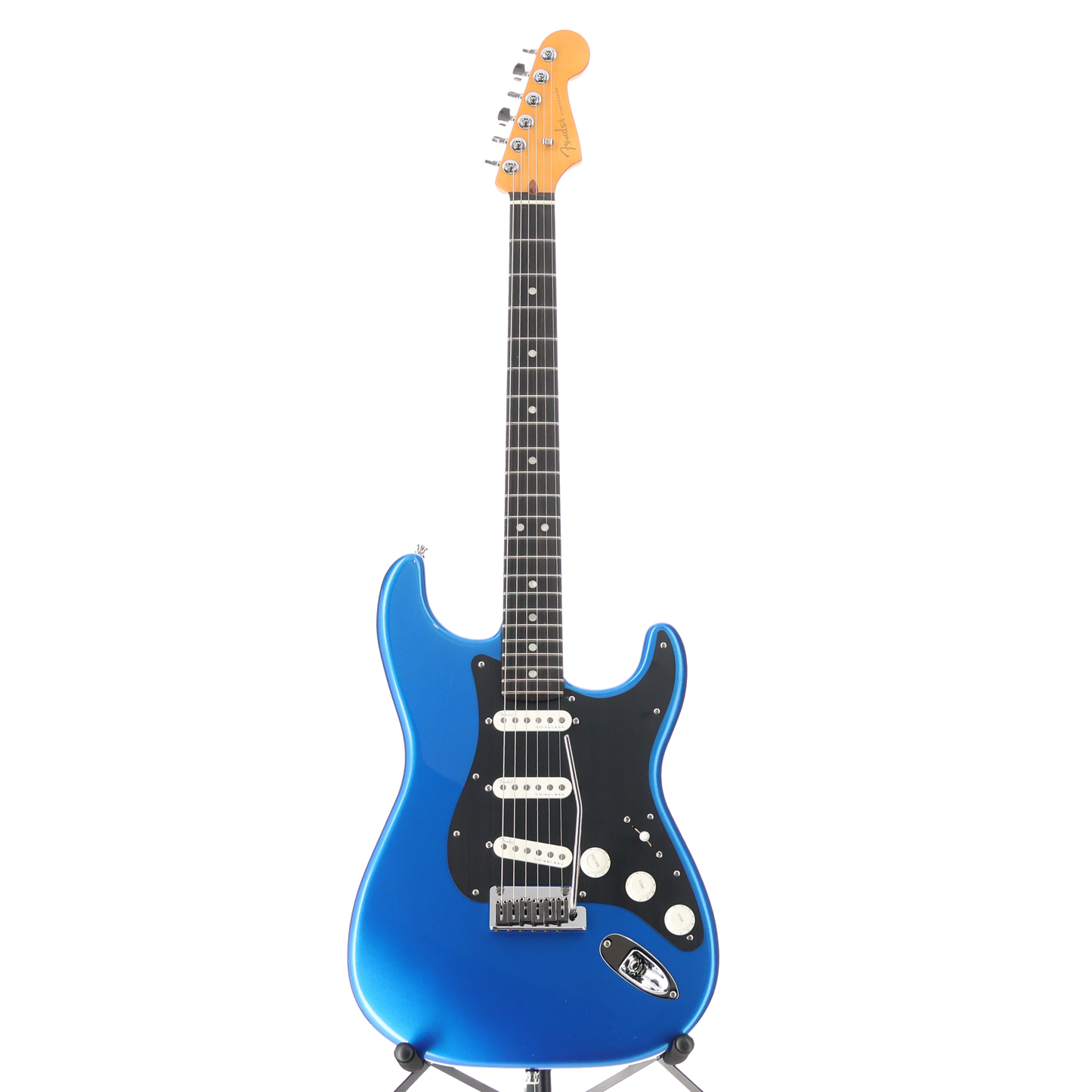 Fender American Ultra II Stratocaster Electric Guitar Ebony Fingerboard Noble Blue (F8) (24062)