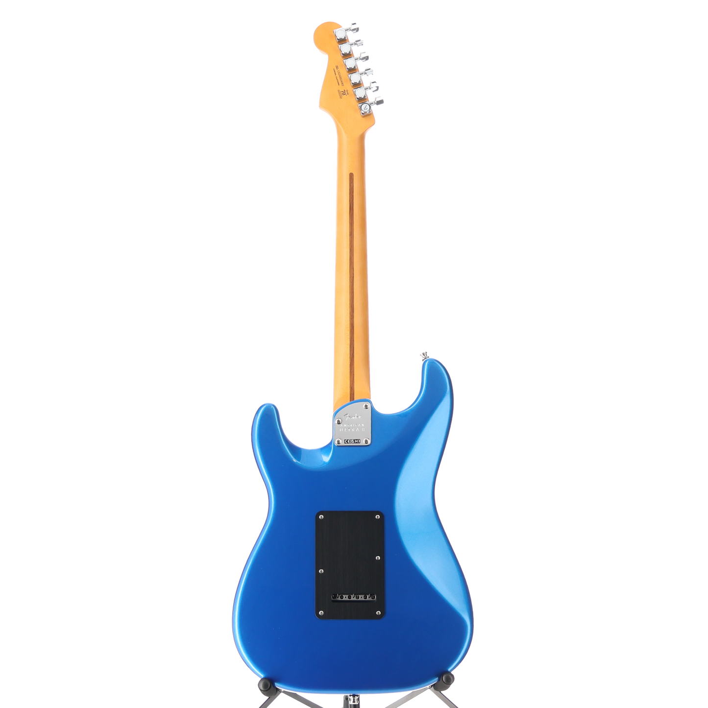 Fender American Ultra II Stratocaster Electric Guitar Ebony Fingerboard Noble Blue (F8) (24062)