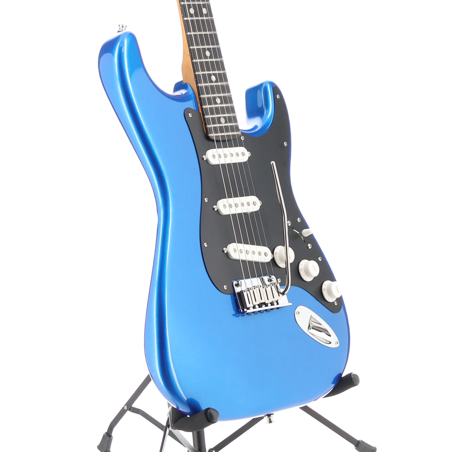 Fender American Ultra II Stratocaster, Noble Blue, Stage Ready (N8)(31560) (31560)