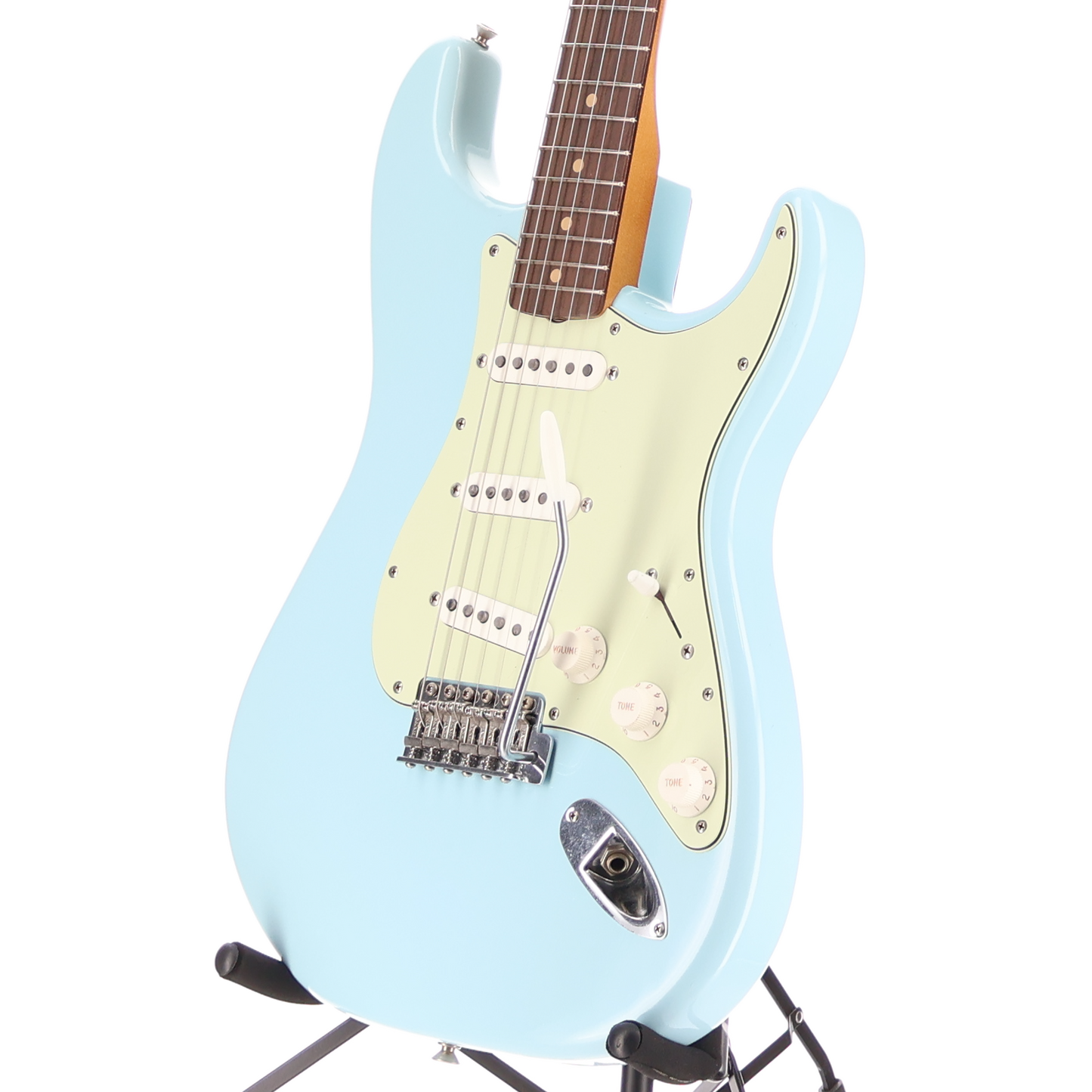 Fender Vintera® II Road Worn® '60s Stratocaster, Sonic Blue, Stage Ready (RC3) (14827)