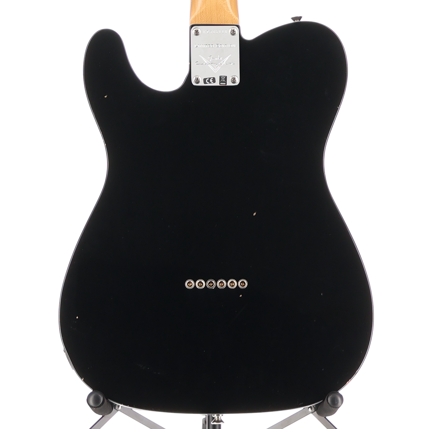 Fender Custom Shop 1963 Telecaster Journeyman Relic, 3A Rosewood Fingerboard, Black (F12) (86118)