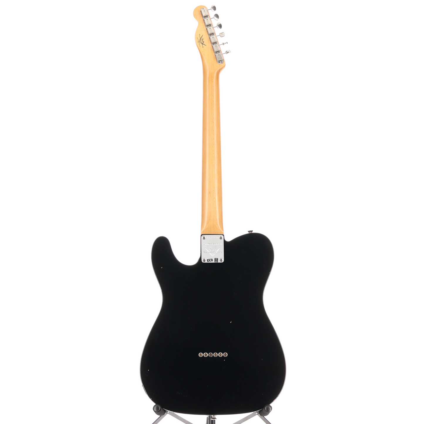 Fender Custom Shop 1963 Telecaster Journeyman Relic, 3A Rosewood Fingerboard, Black (F12) (86118)