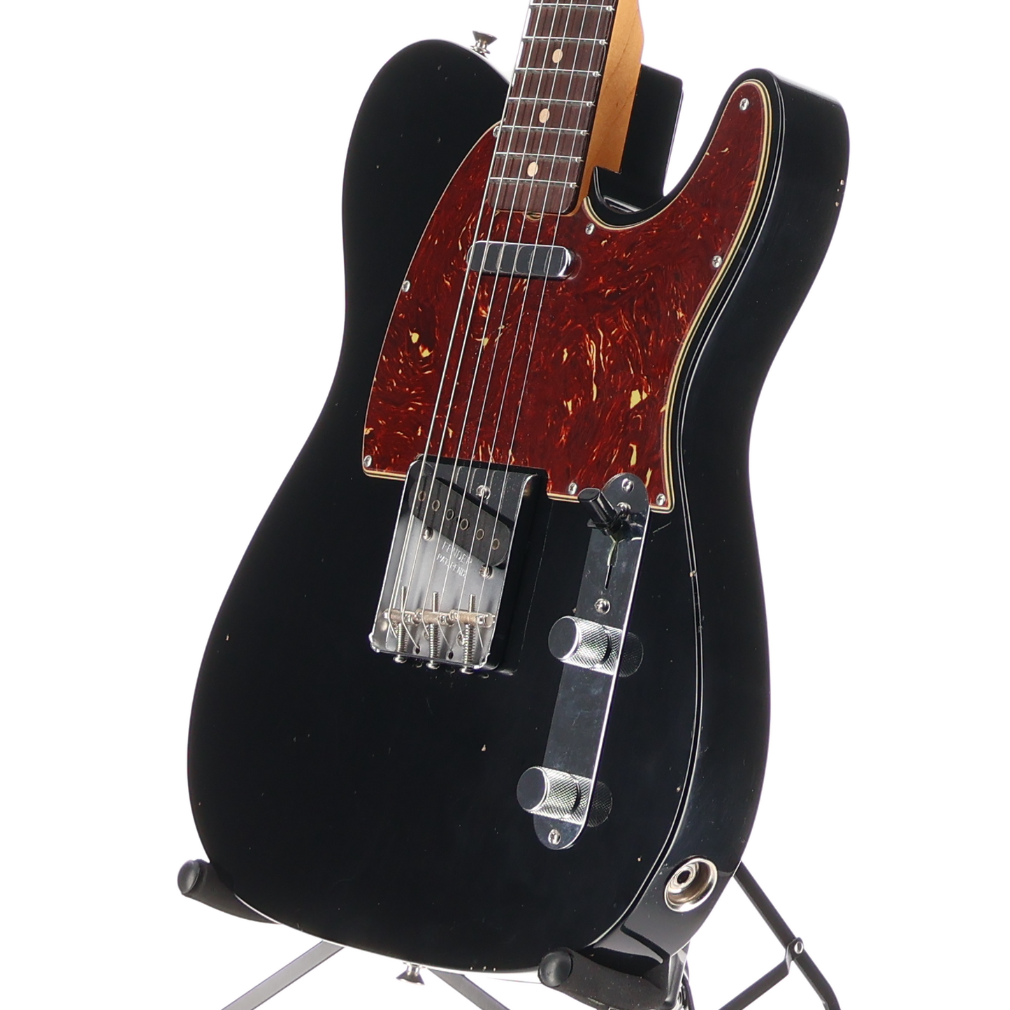 Fender Custom Shop 1963 Telecaster Journeyman Relic, 3A Rosewood Fingerboard, Black (F12) (86118)
