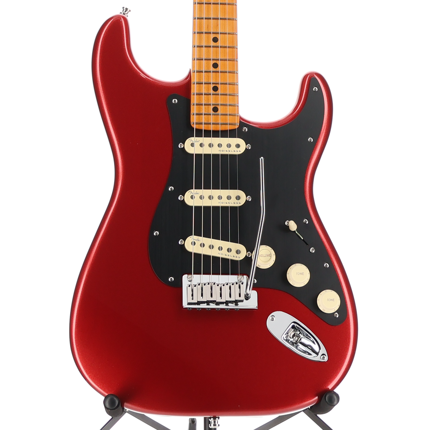Fender American Ultra II Stratocaster, Maple Fingerboard, Sinister Red (Q7) (26906)