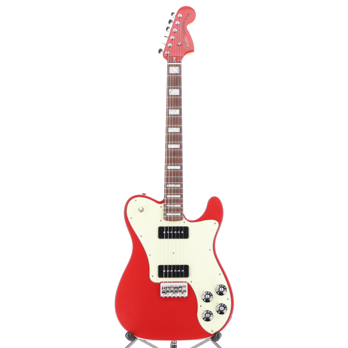 Fender Chris Shiflett Cleaver Telecaster Deluxe, Rosewood Fingerboard, Dakota Red (RC3) (40675)