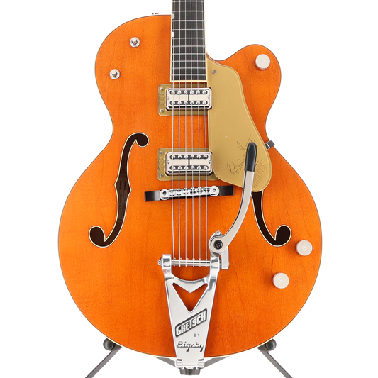 Gretsch G6120T-BSSMK Brian Setzer Signature Nashville Hollow Body '59 "Smoke" with Bigsby Smoke Orange (C10) (61763)