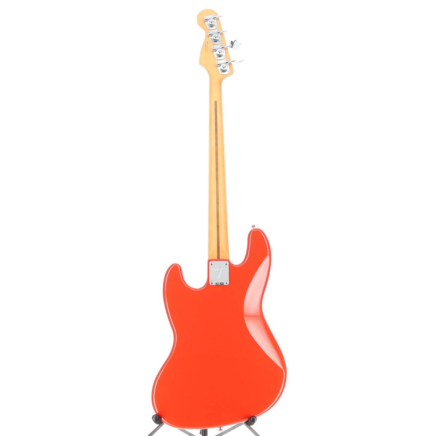 Fender Player II Jazz Bass, Maple Fingerboard, Coral Red (SR) (02317)