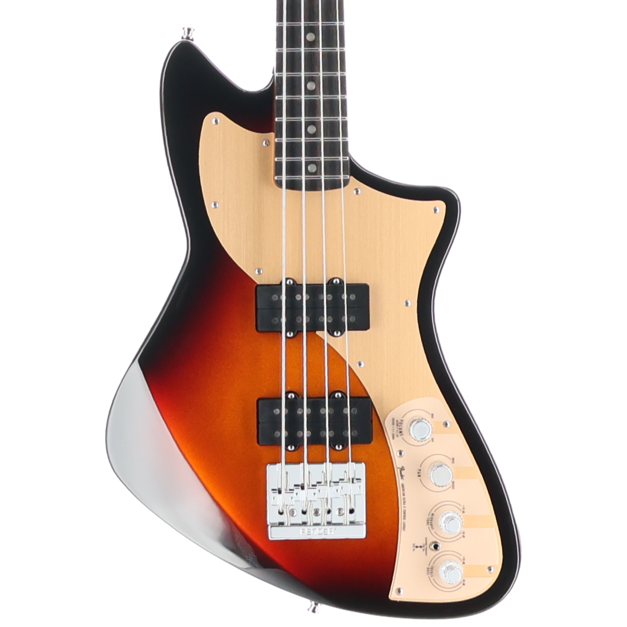 Fender American Ultra II Meteora Bass, Ebony Fingerboard, Ultraburst (RC4) (07747)