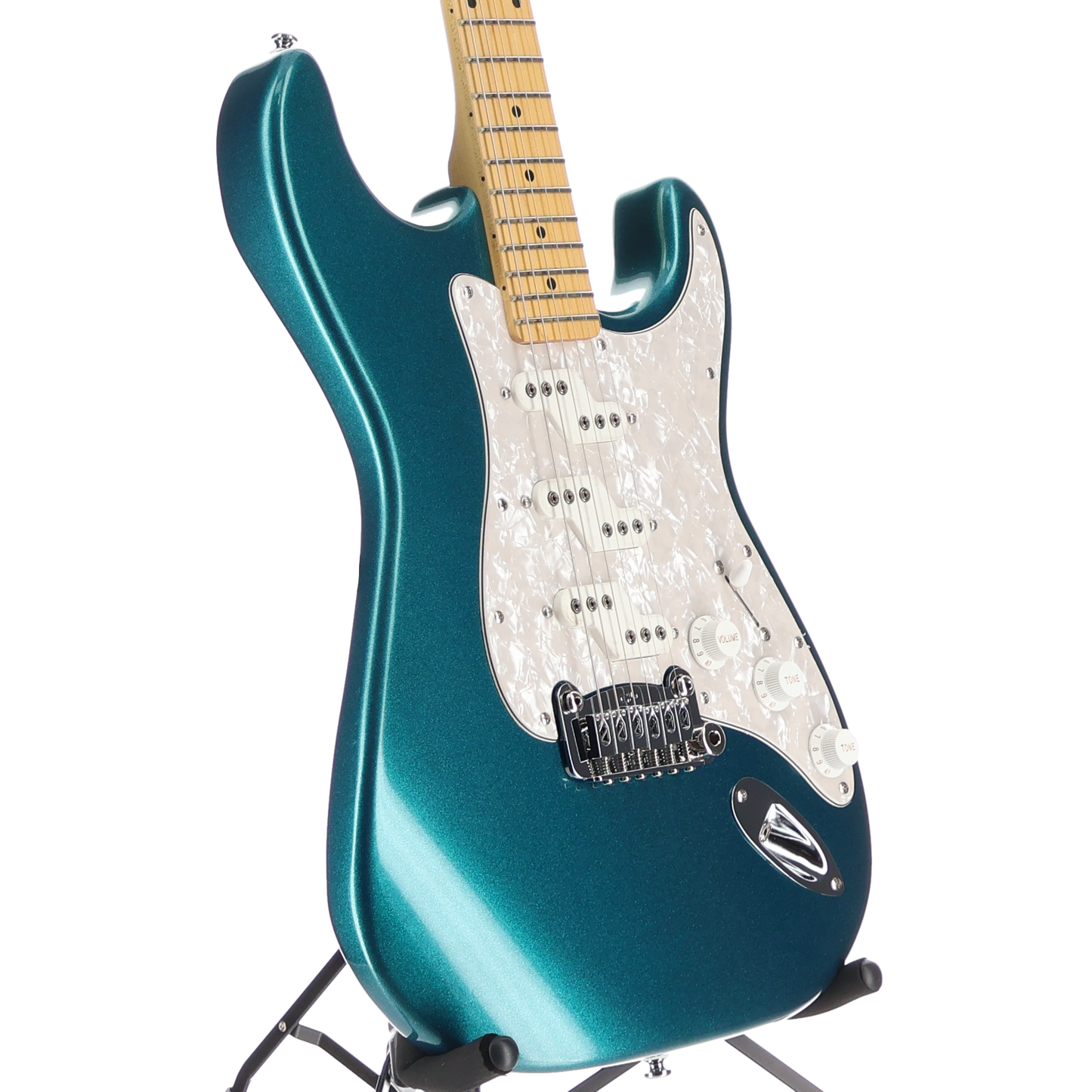 G&L  Tribute Series Comanche Electric Guitar Emerald Blue Metallic (RP) (63M36)