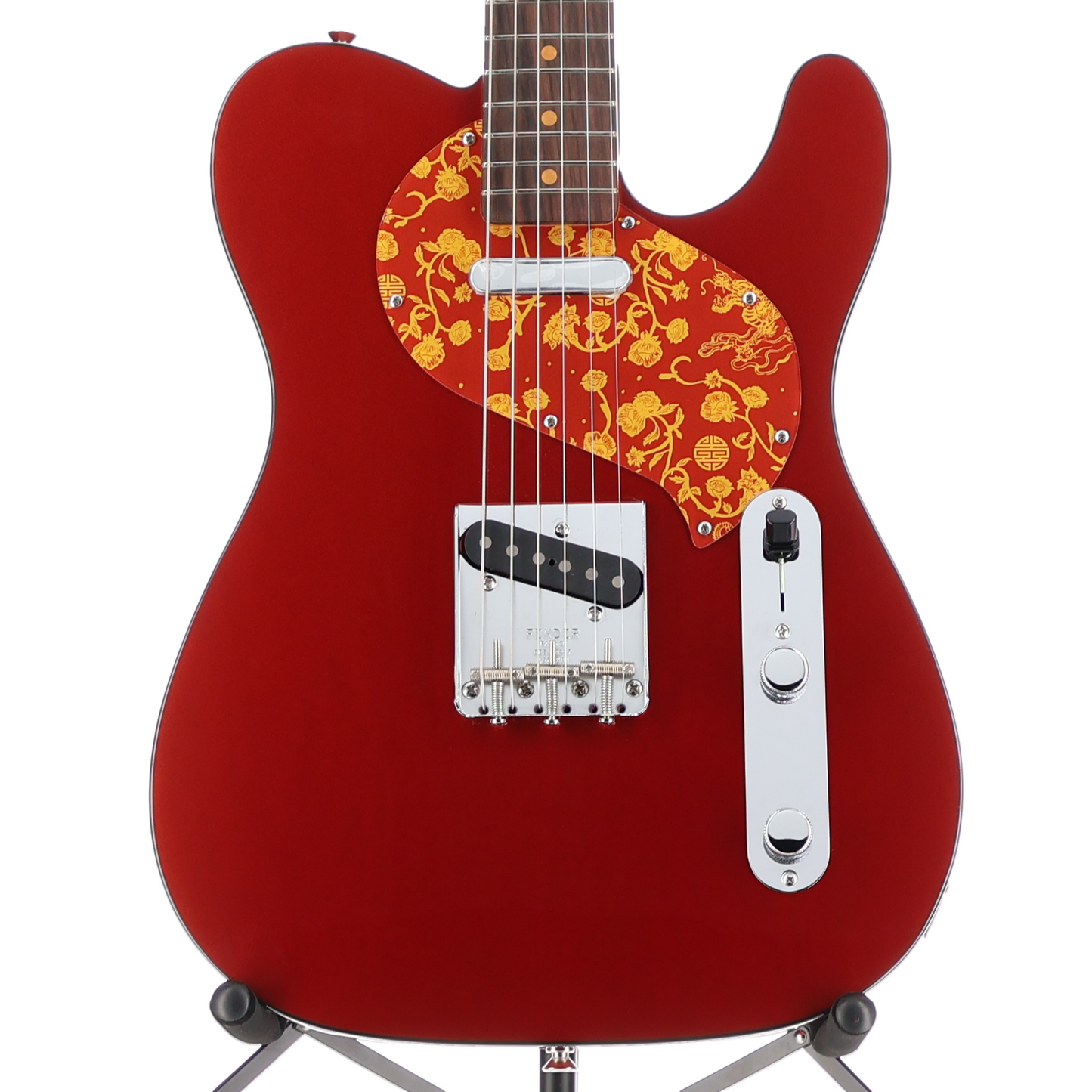 Fender Limited Edition Raphael Saadiq Telecaster, Rosewood Fingerboard, Dark Metallic Red (RP) (60848)