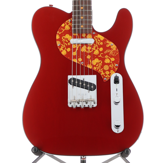 Fender Limited Edition Raphael Saadiq Telecaster, Rosewood Fingerboard, Dark Metallic Red (RP) (60848)