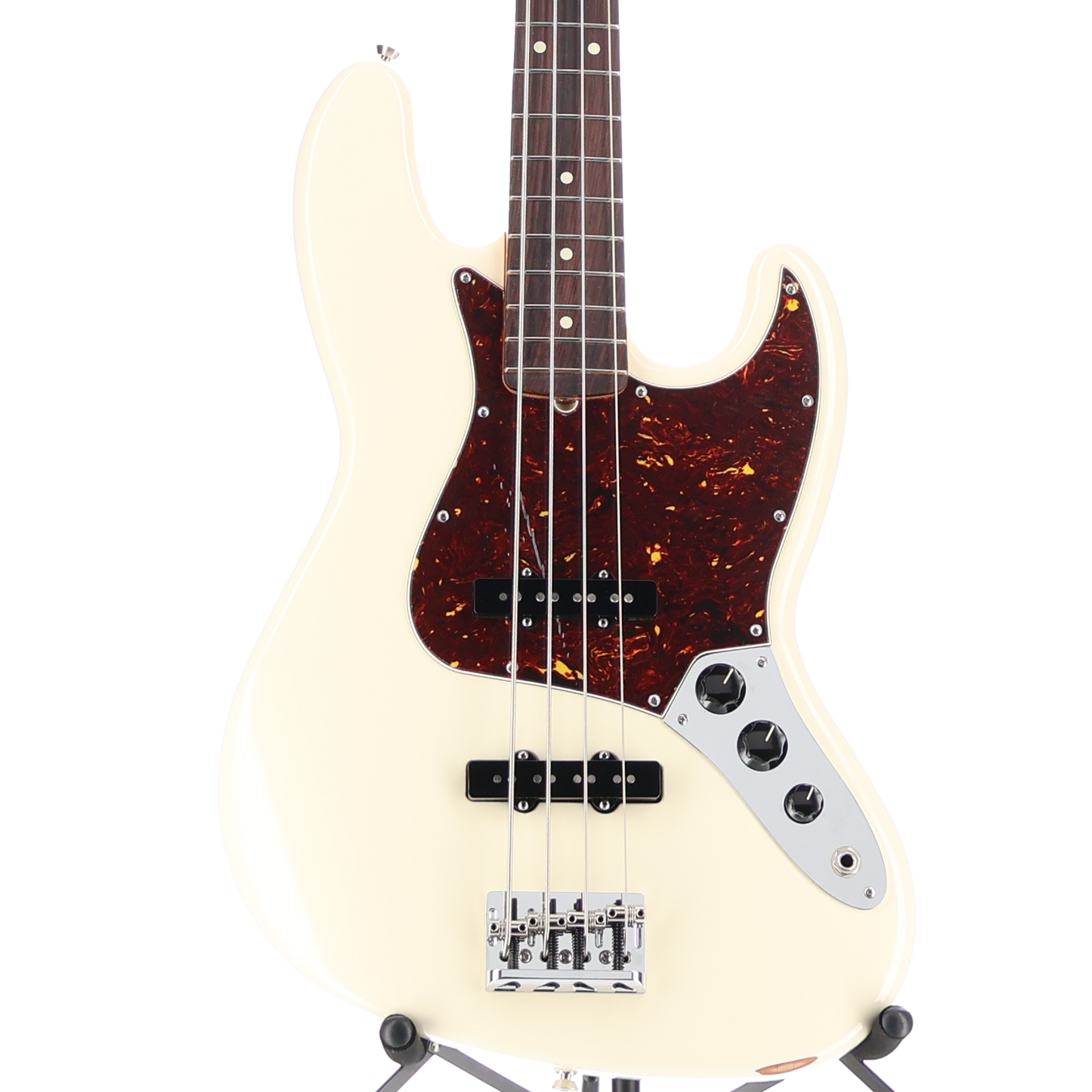 Fender American Professional II Jazz Bass, Rosewood Fingerboard, Olympic White (RC3) (31195)