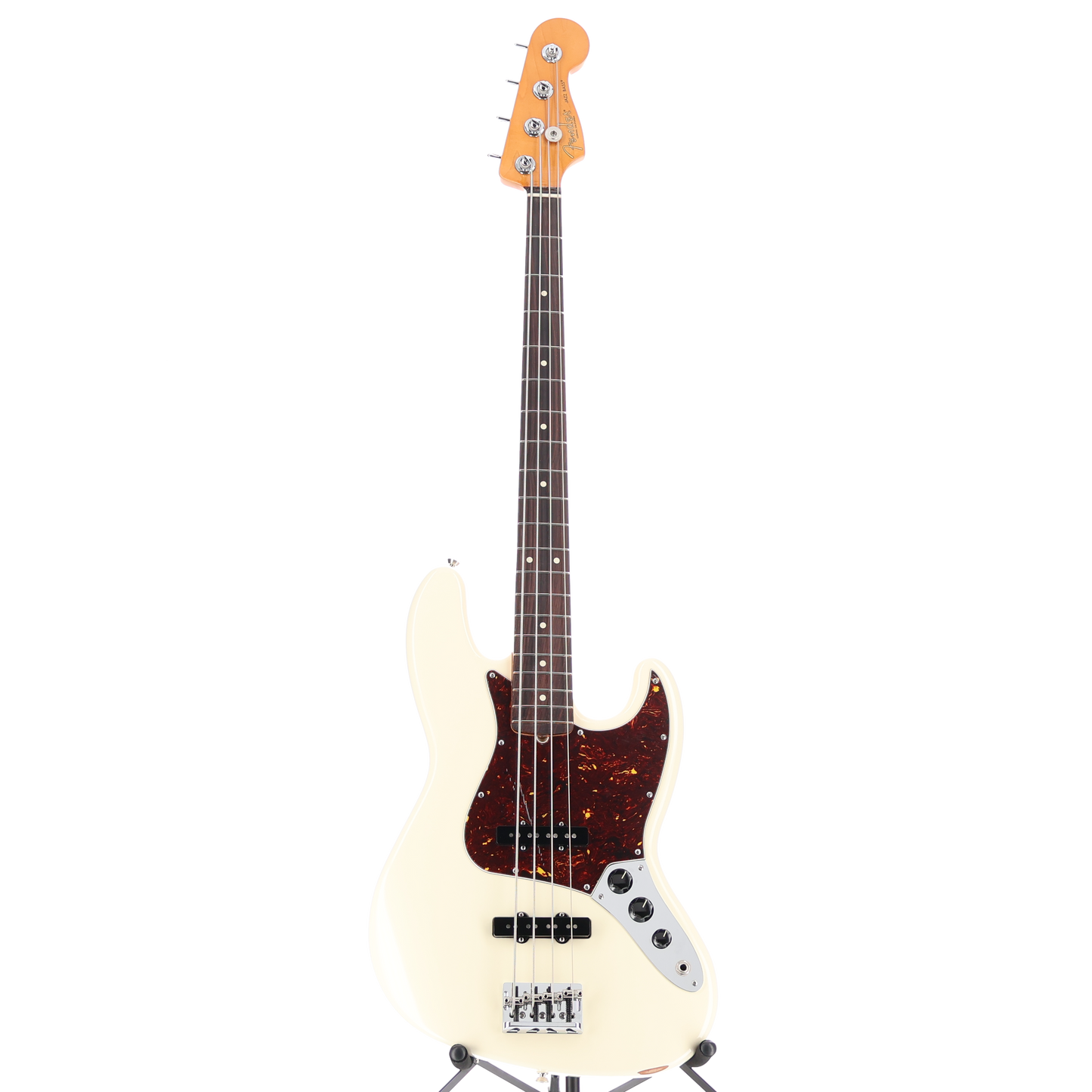 Fender American Professional II Jazz Bass, Rosewood Fingerboard, Olympic White (RC3) (31195)