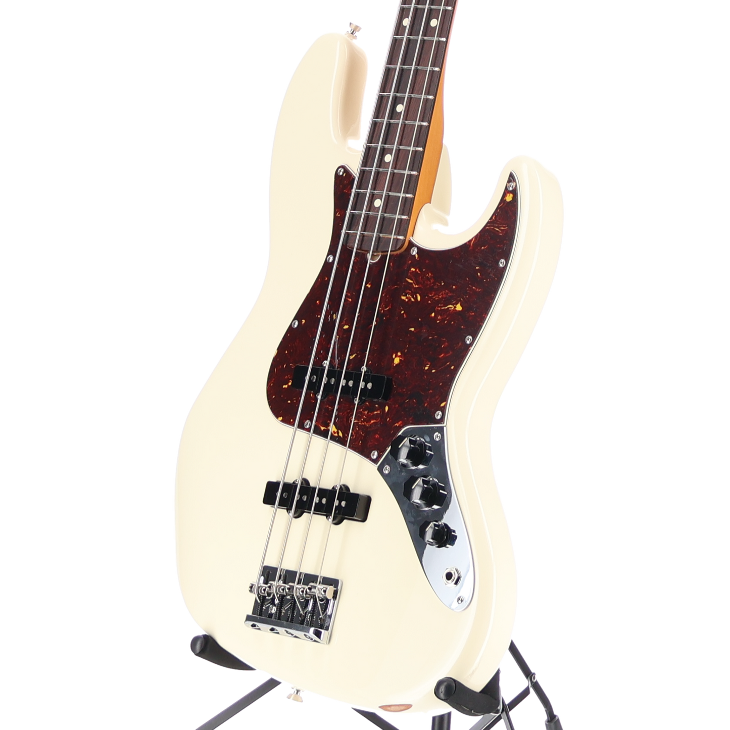 Fender American Professional II Jazz Bass, Rosewood Fingerboard, Olympic White (RC3) (31195)