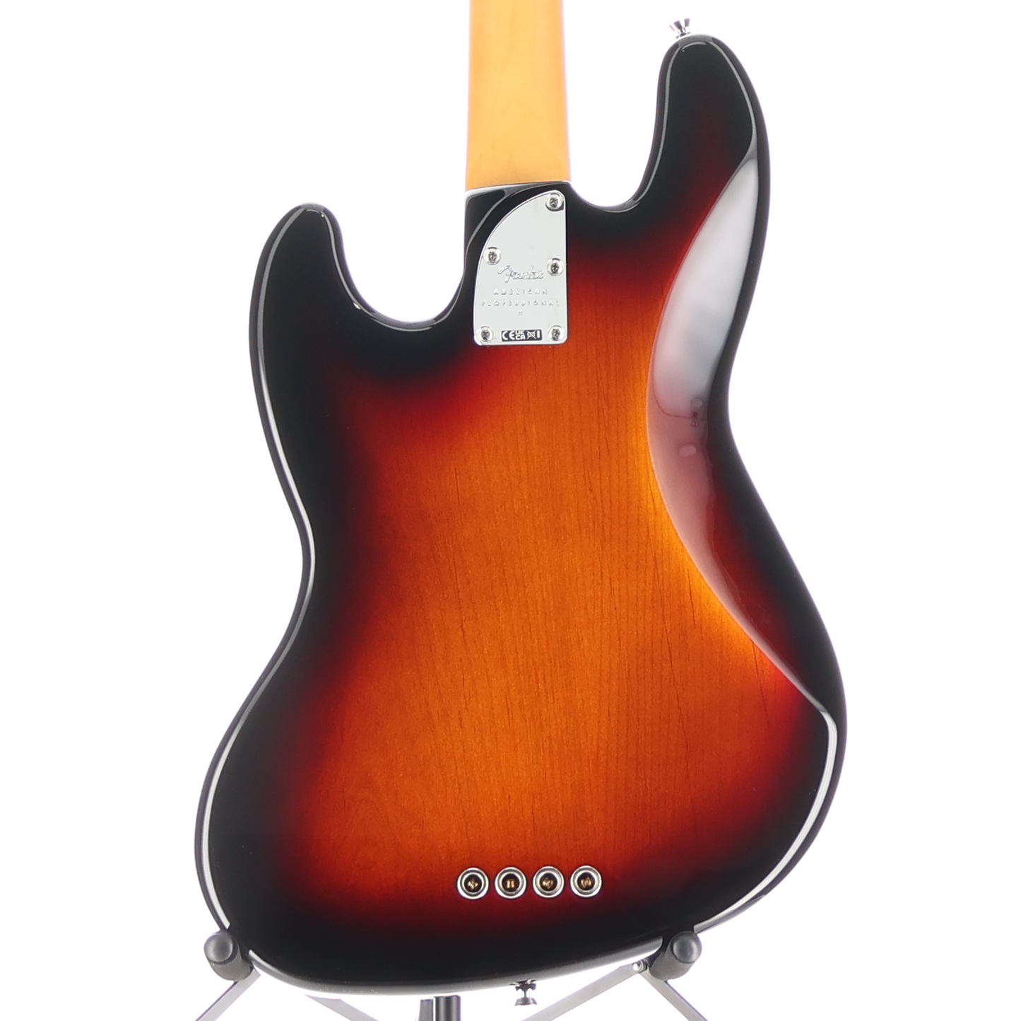Fender American Professional II Jazz Bass, Maple Fingerboard, 3-Color Sunburst (D8) (50688)
