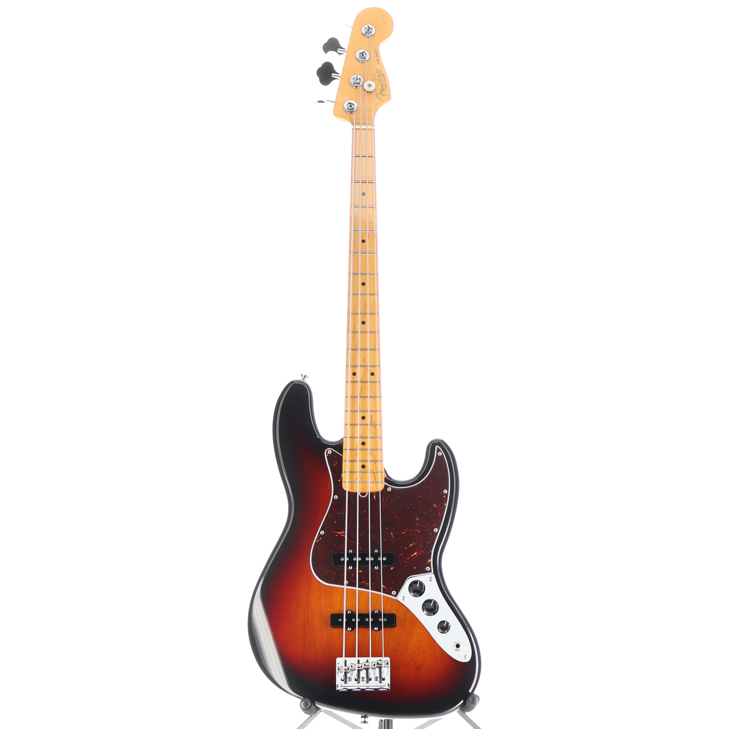 Fender American Professional II Jazz Bass, Maple Fingerboard, 3-Color Sunburst (D8) (50688)