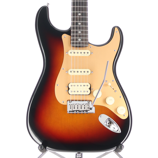 Fender American Ultra II Stratocaster HSS, Ebony Fingerboard, Ultraburst (D2) (03436)