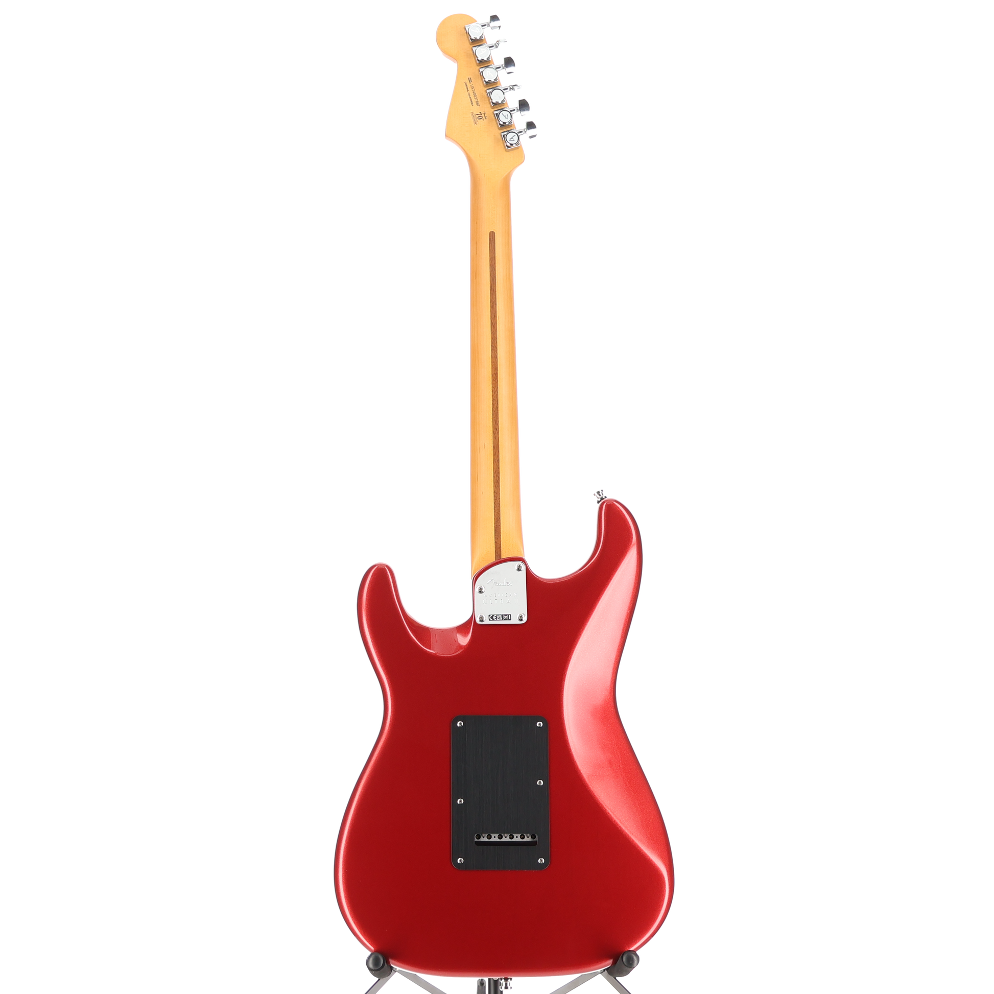 Fender American Ultra II Stratocaster, Maple Fingerboard, Sinister Red (R1) (37887)
