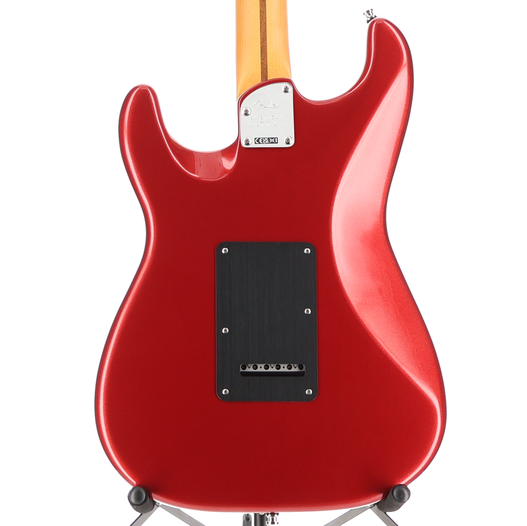Fender American Ultra II Stratocaster, Maple Fingerboard, Sinister Red (R1) (37887)