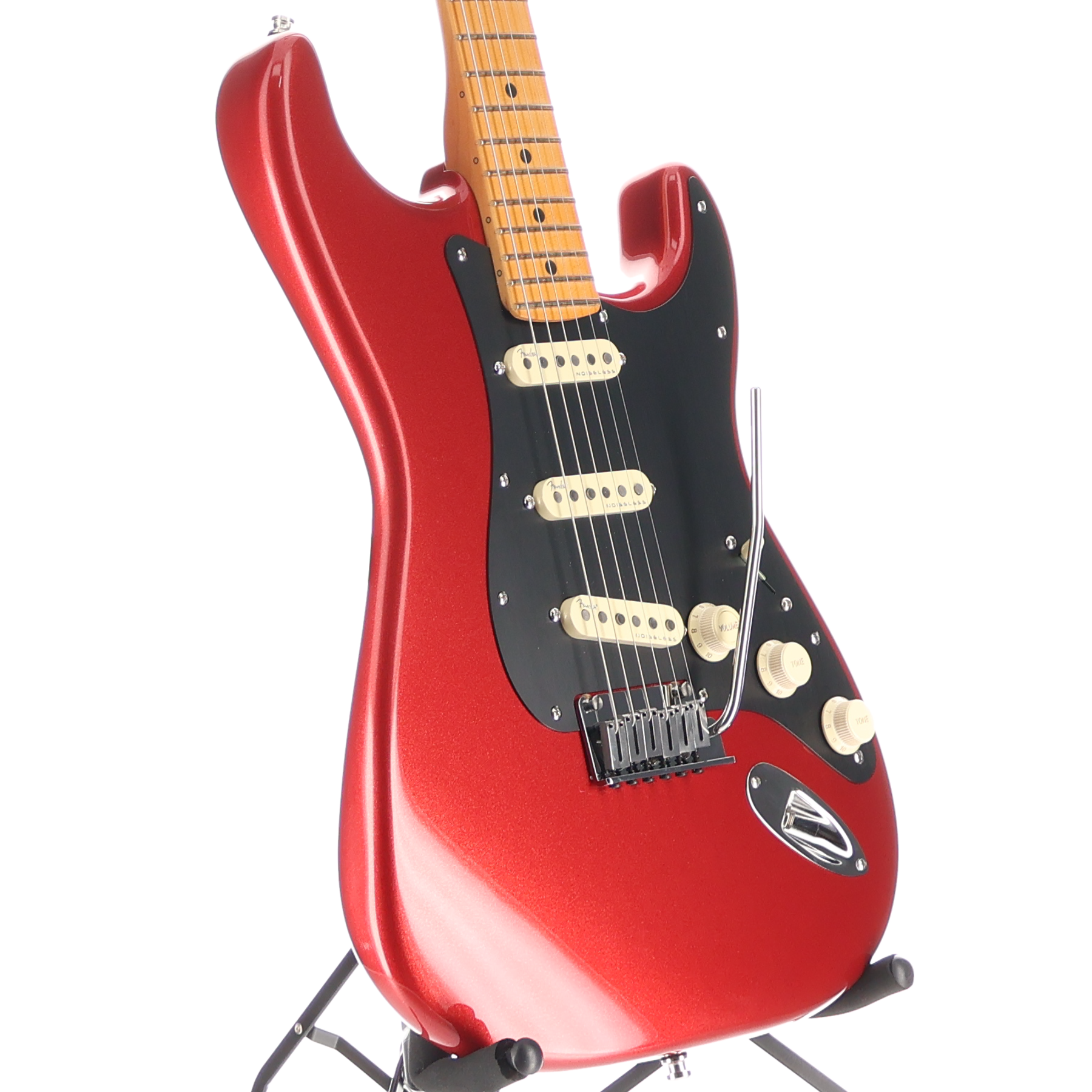 Fender American Ultra II Stratocaster, Maple Fingerboard, Sinister Red (R1) (37887)