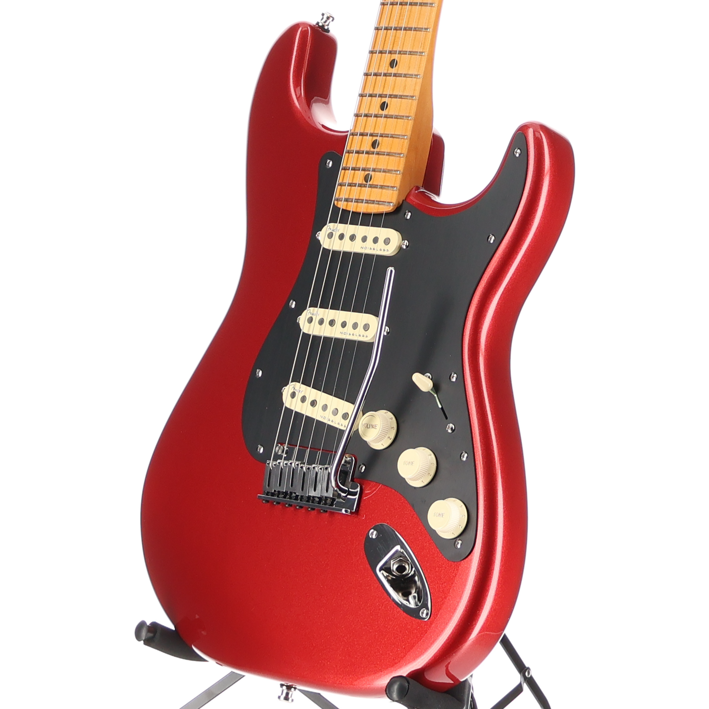 Fender American Ultra II Stratocaster, Maple Fingerboard, Sinister Red (R1) (37887)