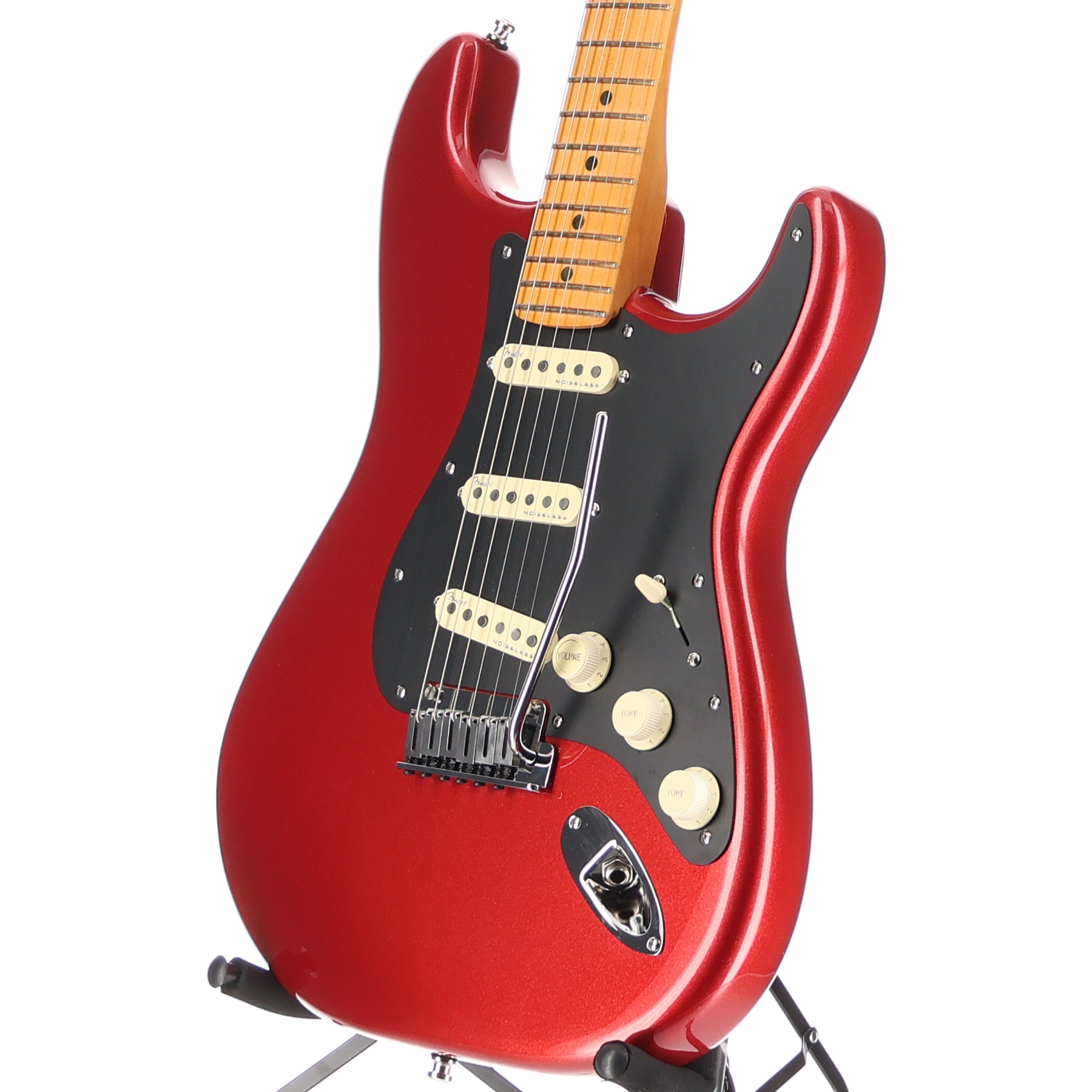 Fender American Ultra II Stratocaster, Maple Fingerboard, Sinister Red (R1) (37887)