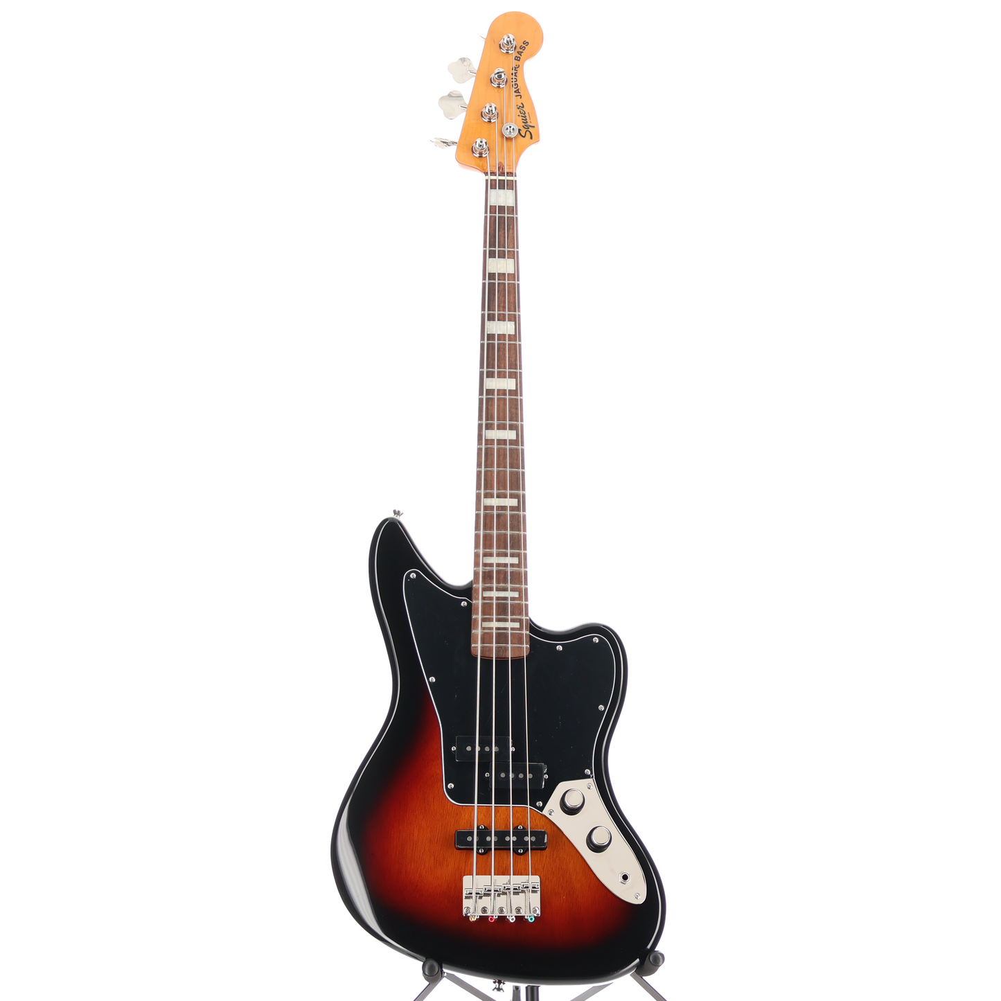 Squier Classic Vibe Jaguar Bass, Laurel Fingerboard, 3-Color Sunburst (F12) (02314)