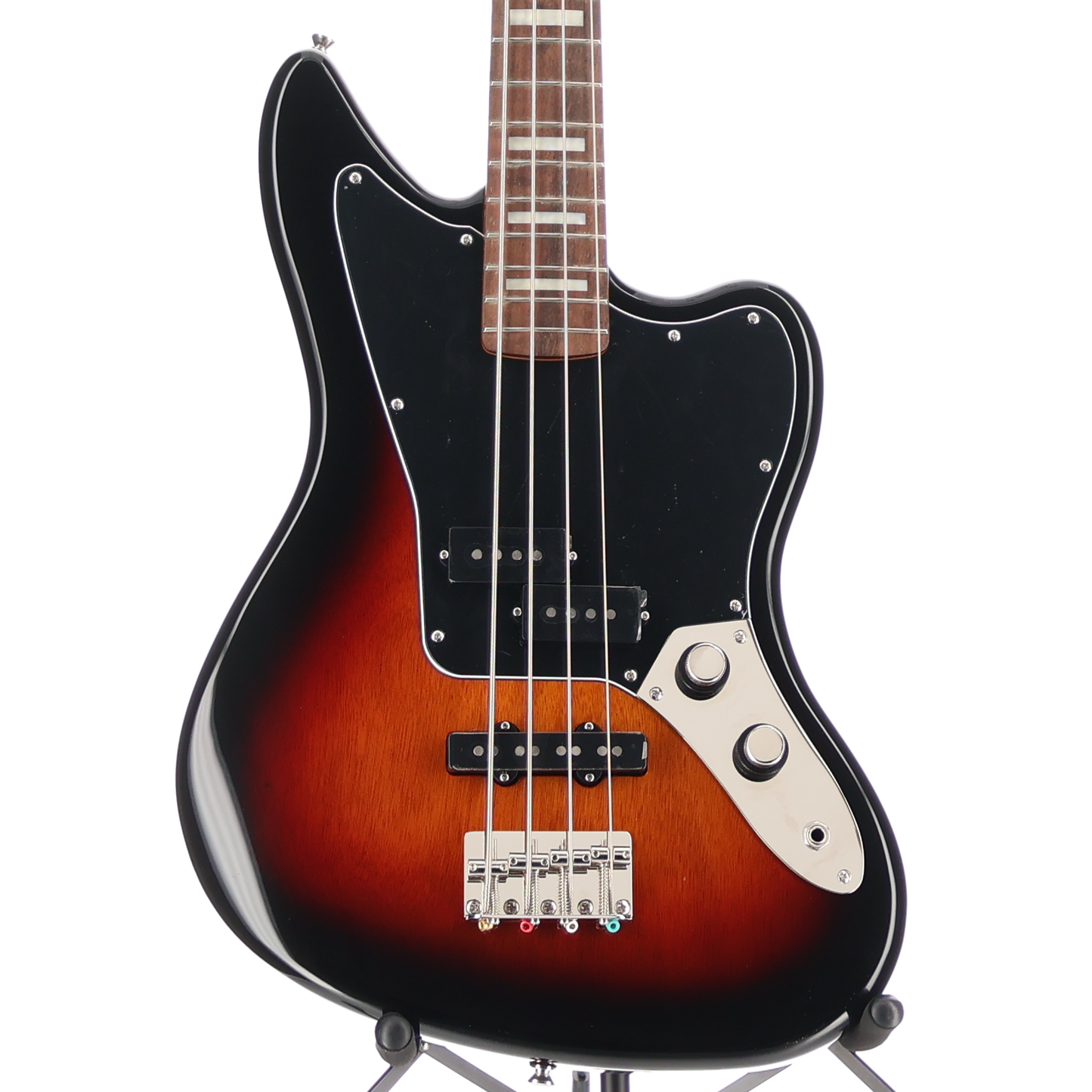 Squier Classic Vibe Jaguar Bass, Laurel Fingerboard, 3-Color Sunburst (F12) (02314)