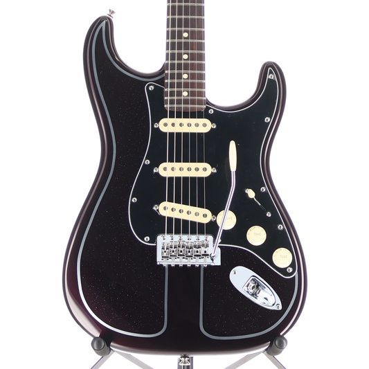 Fender American Performer Spruce Stratocaster - Burgandy with Silver Flake Custom Paint (P1) (28745)