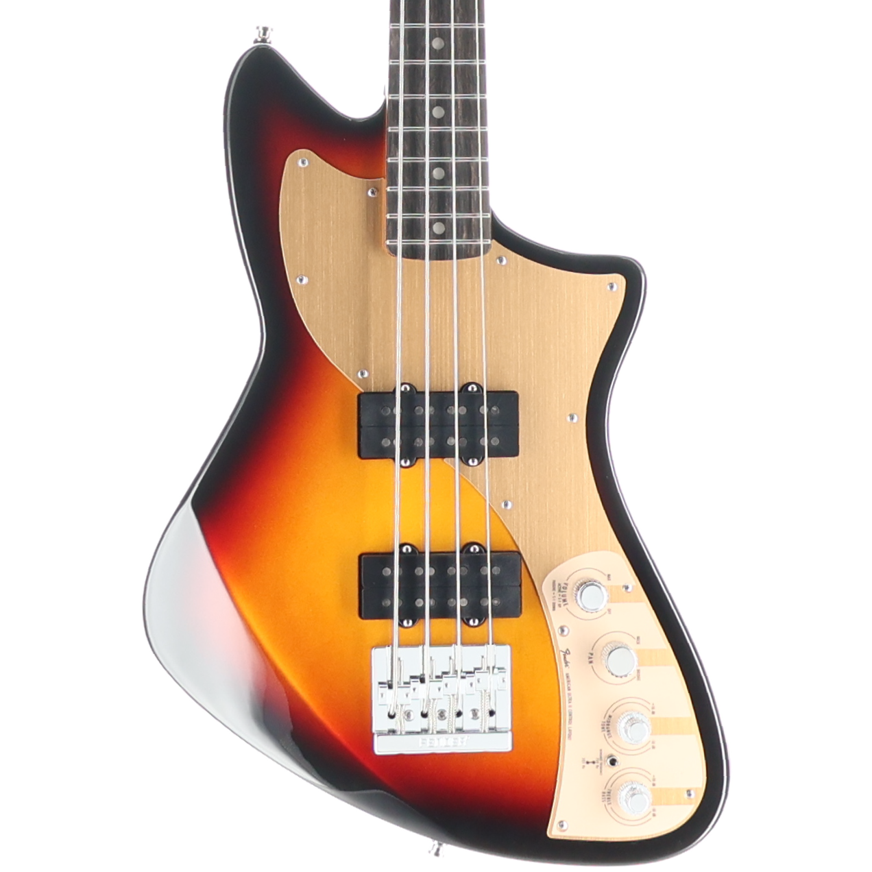 Fender American Ultra II Meteora Bass, Ebony Fingerboard, Ultraburst (Z2) (07758)