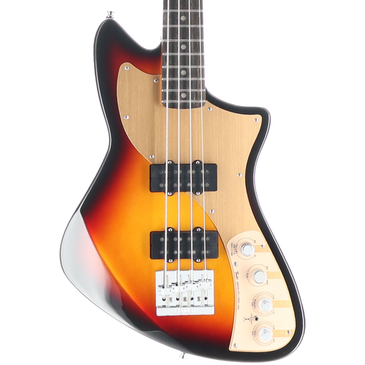 Fender American Ultra II Meteora Bass, Ebony Fingerboard, Ultraburst (Z2) (07758)