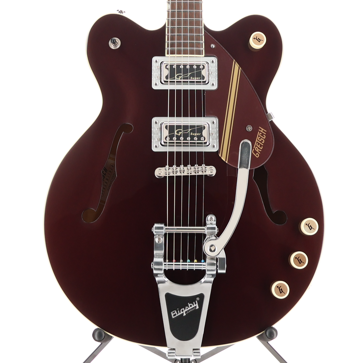 Gretsch G2604T Limited Edition Streamliner Rally II Two-Tone Oxblood/Walnut Stain (K4) (00154)