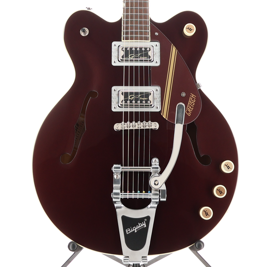 Gretsch G2604T Limited Edition Streamliner Rally II Two-Tone Oxblood/Walnut Stain (K4) (00154)