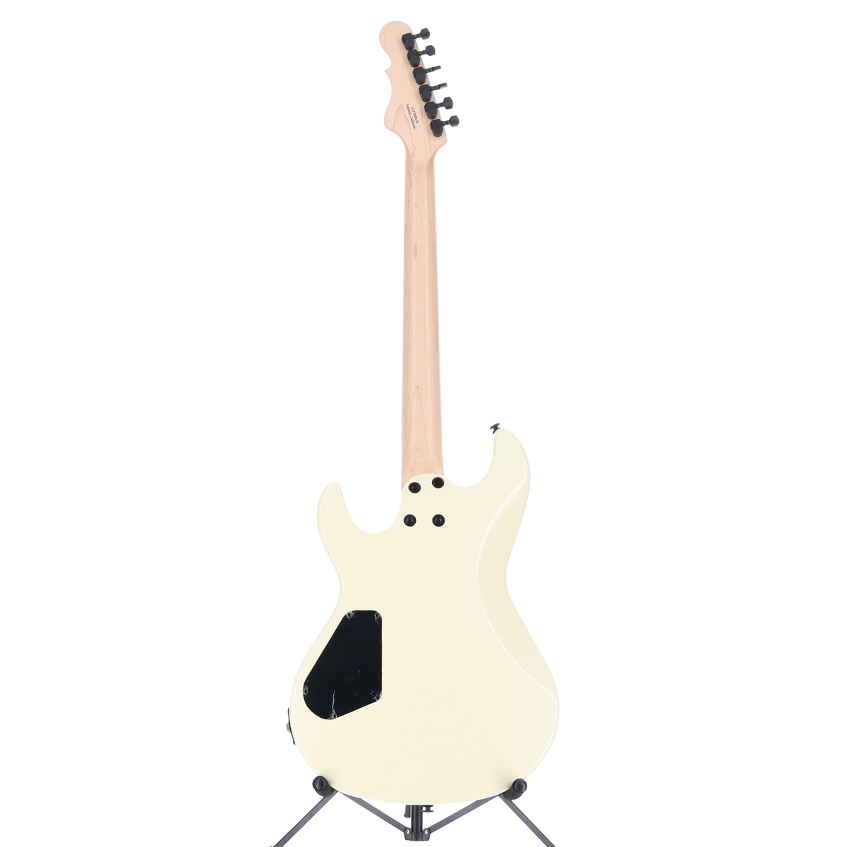 G&L Fullerton Deluxe Rampage 24 - Ivory, Ebony Fingerboard, Black Kahler (K13) (08156)