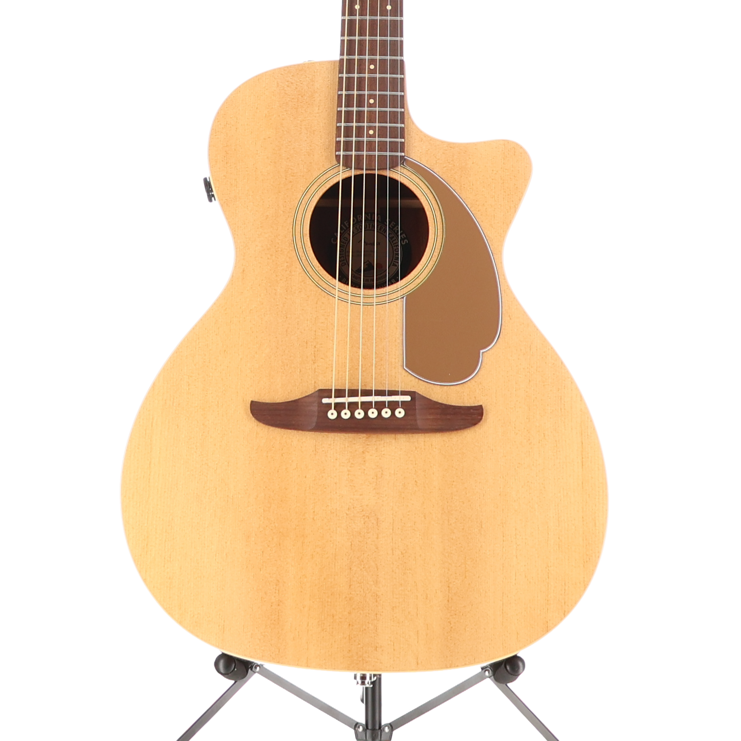 Fender Newporter Player, Walnut Fingerboard, Gold Pickguard, Natural (D4) (50107)