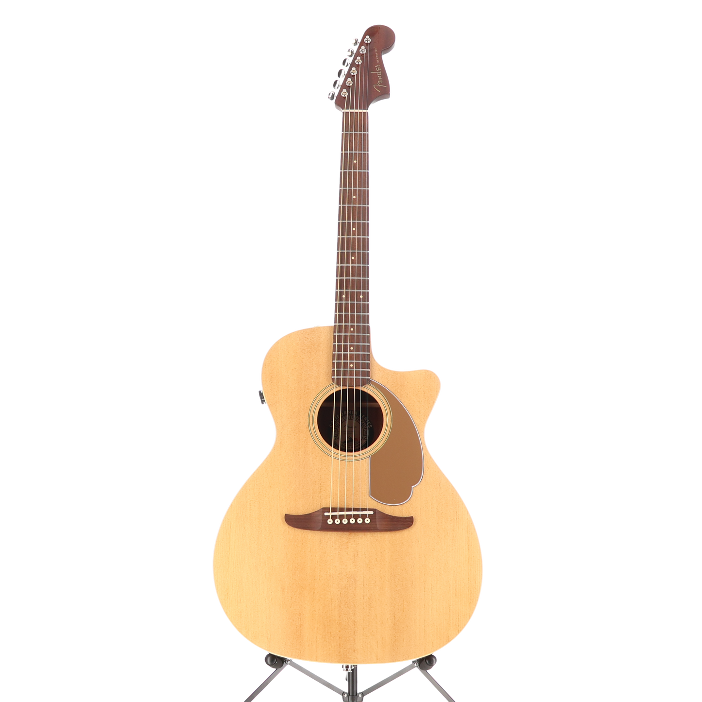 Fender Newporter Player, Walnut Fingerboard, Gold Pickguard, Natural (D4) (50107)