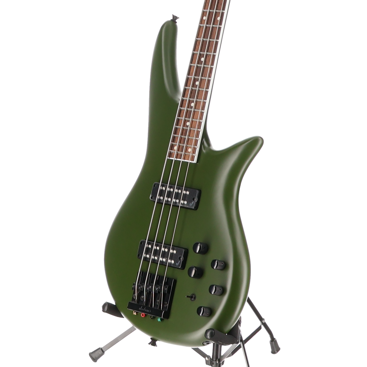 Jackson X Series Spectra Bass SBX IV, Laurel Fingerboard, Matte Army Drab (K9) (14321)