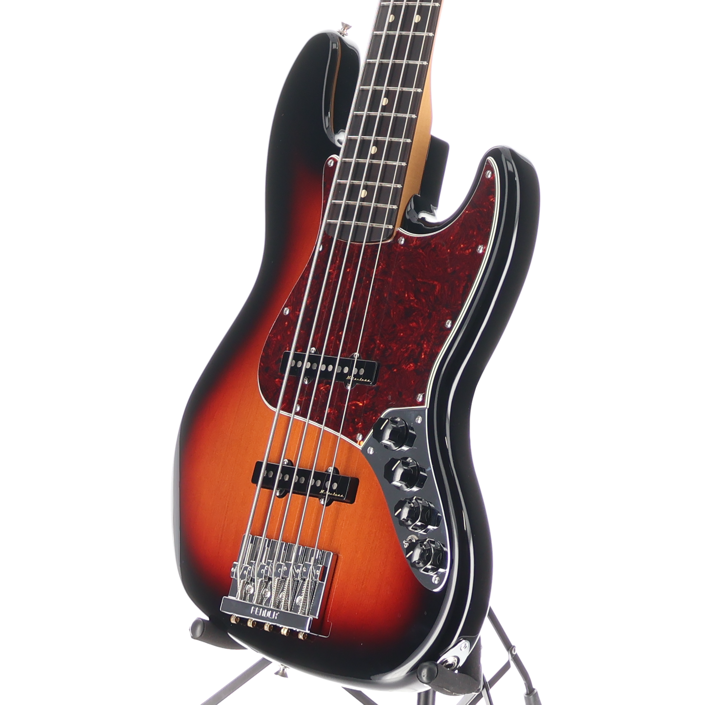 Fender Player II Modified Active Jazz Bass V, Rosewood Fingerboard, 3-Color Sunburst (B8) (65579)