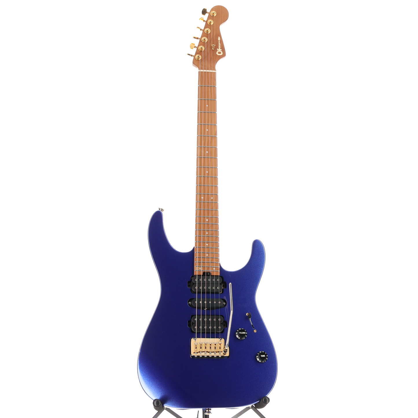 Charvel Pro-Mod DK24 HSH 2PT CM Caramelized Maple Fingerboard Mystic Blue (X10) (03107)