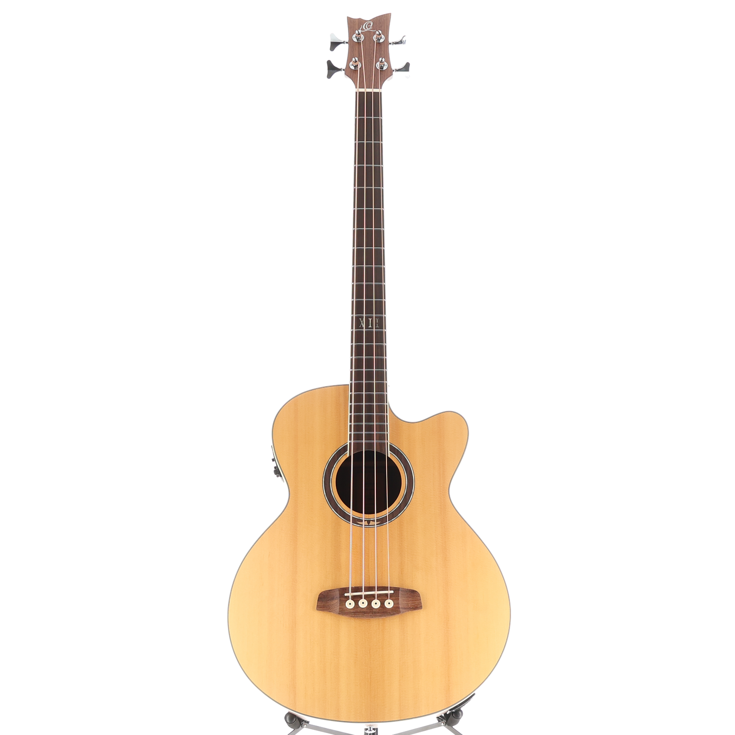 Ortega Deep Series Medium Scale Solid Top Acoustic-Electric Bass (R3) (54089)