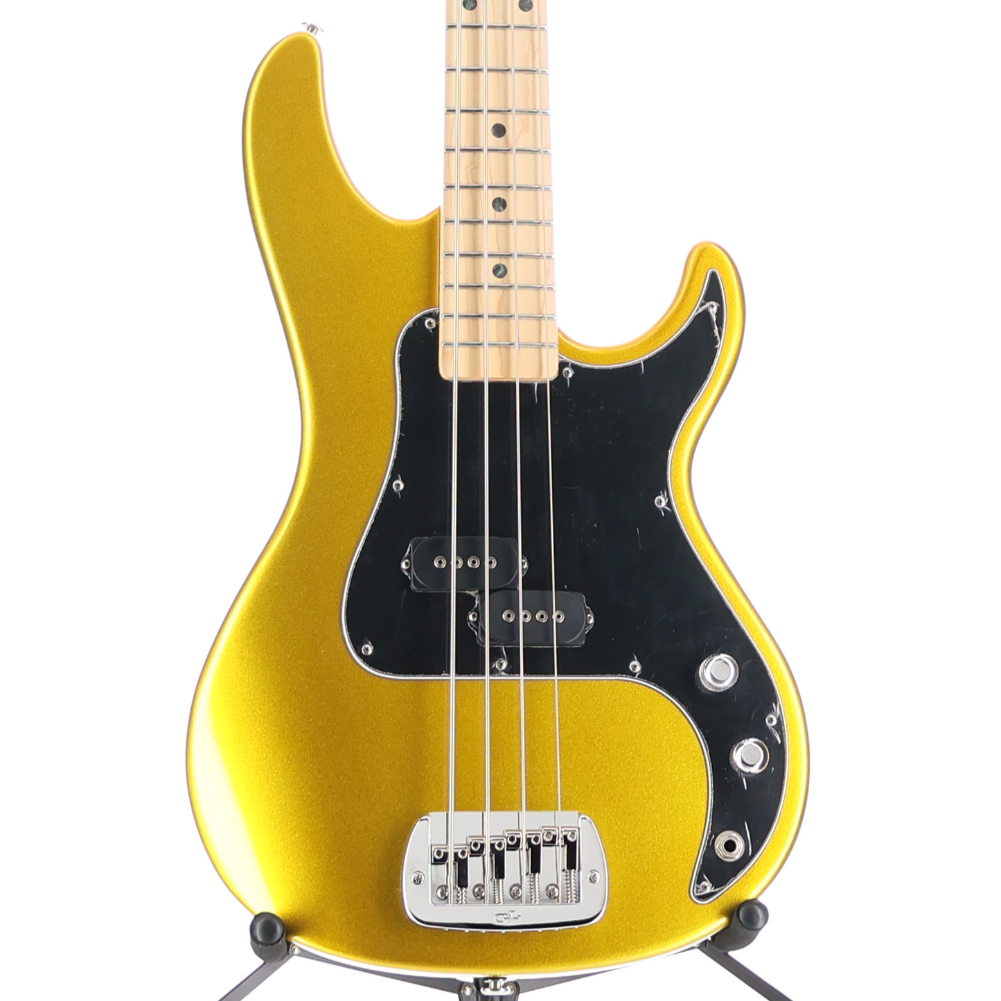 G&L Fullerton Deluxe SB-1 - Yellow Sparkle (M5) (08143)