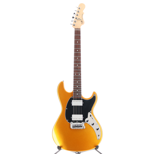 G&L CLF Research Build To Order Sky Hawk Electric Guitar HH - Pharaoh Gold Firemist (E6) (12084)