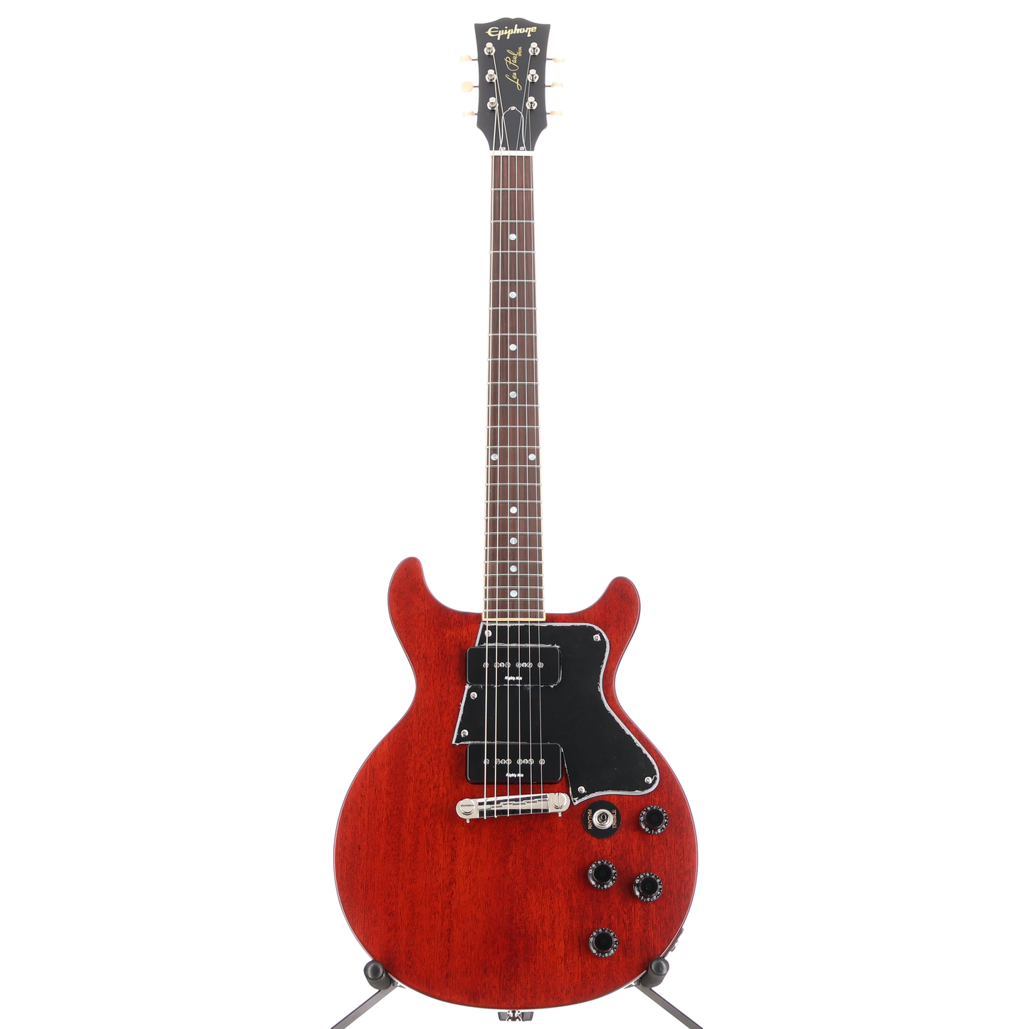 Epiphone Inspired by Gibson Custom Shop 1960 Les Paul Special Double Cut Reissue - Mighty Mite MOD - Cherry Red (X13)  (59079)