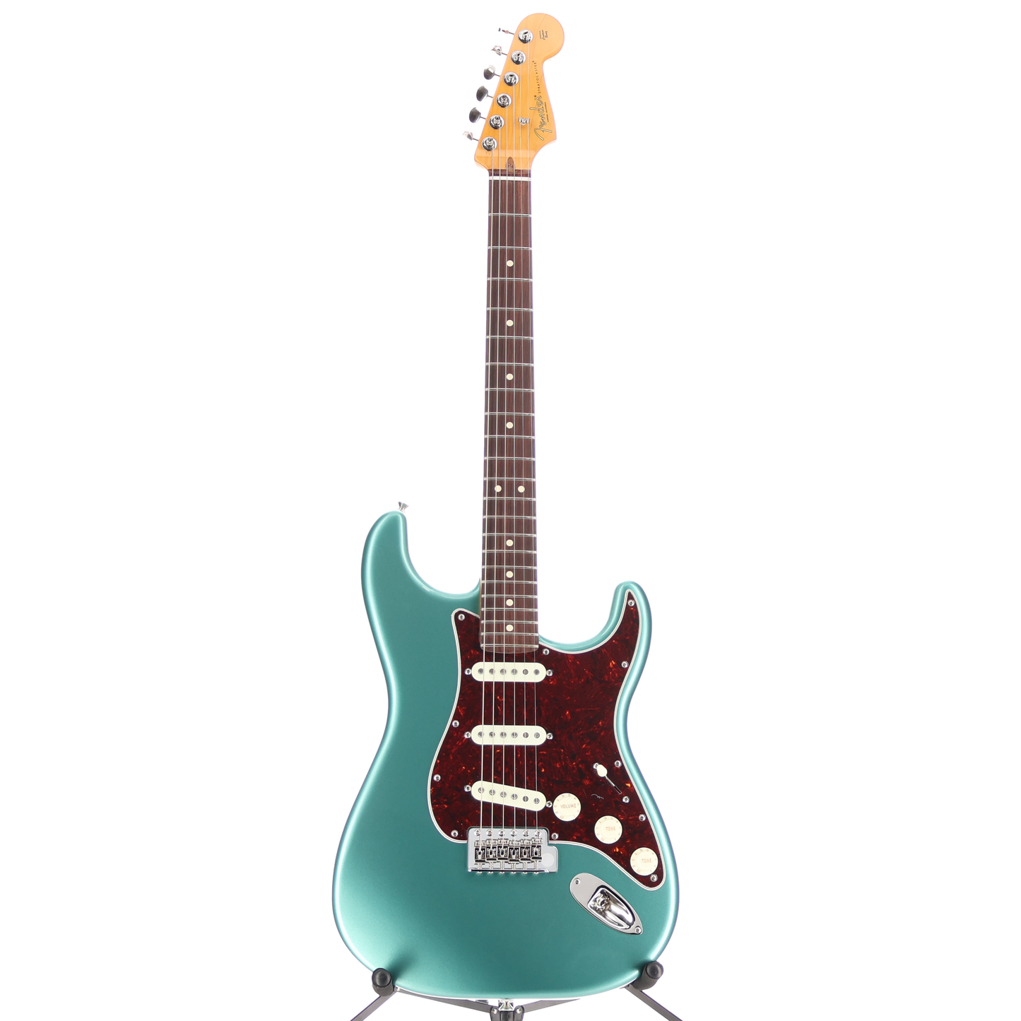 Fender American Professional Classic Stratocaster®, Rosewood Fingerboard - Faded Sherwood Green Metallic (W2) (02643)