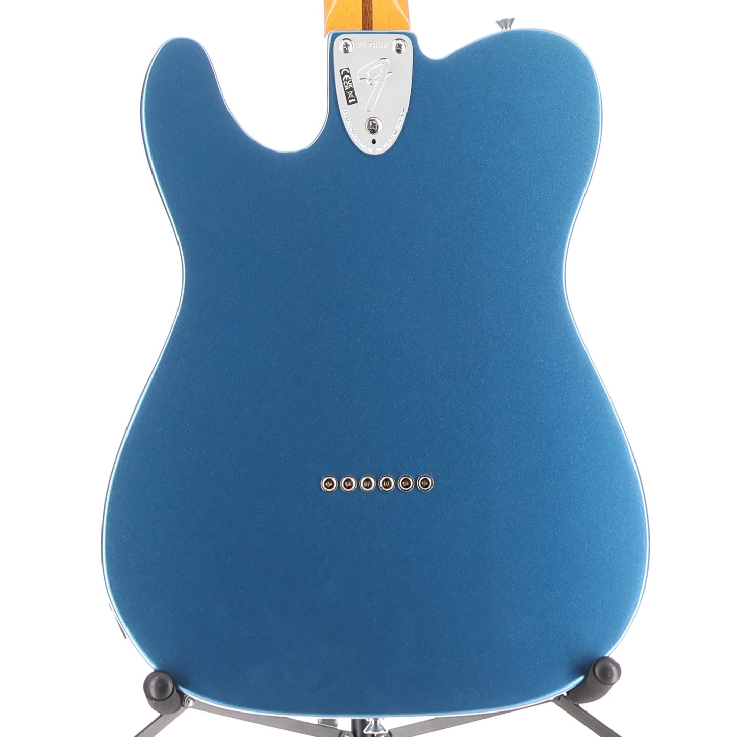 Fender American Vintage II 1972 Telecaster Thinline, Maple Fingerboard, Lake Placid Blue (BB4) (17662)