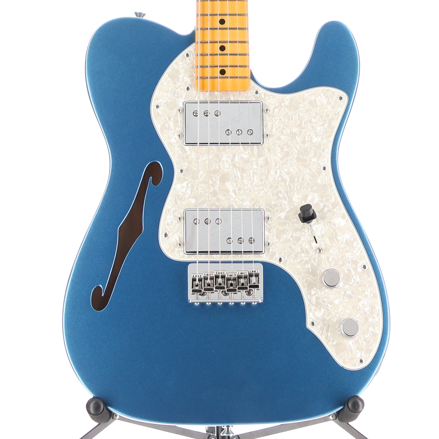Fender American Vintage II 1972 Telecaster Thinline, Maple Fingerboard, Lake Placid Blue (BB4) (17662)