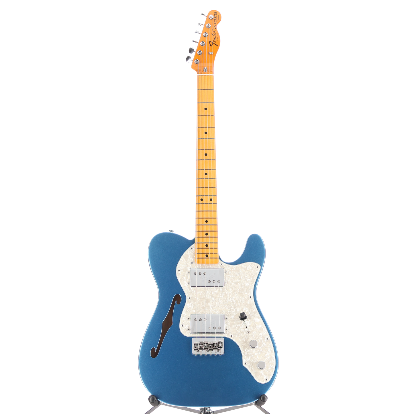 Fender American Vintage II 1972 Telecaster Thinline, Maple Fingerboard, Lake Placid Blue (BB4) (17662)